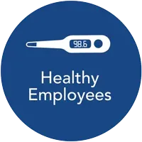 Healthy employees icon