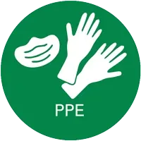 Personal protective equipment icon